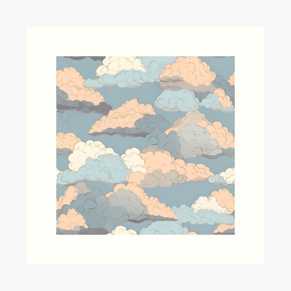 Item preview, Clouds in colour, dreamy theme designed and sold by CactusPan.