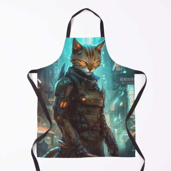 Item preview, Cyberpunk Felines #2523E96EA designed and sold by nixlim.