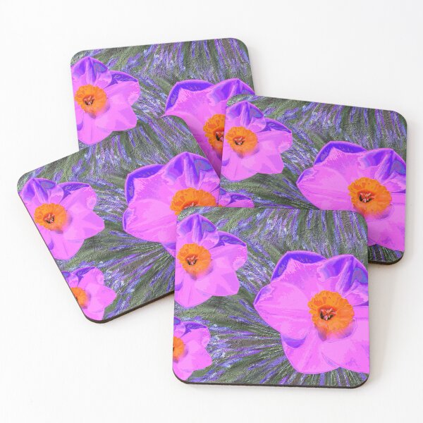 Item preview, Daffodil Violet Colored Trio designed and sold by BostonArcImage.