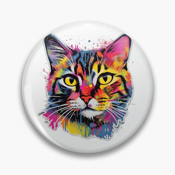 Item preview, Graffiti cat designed and sold by Sticker Nation.