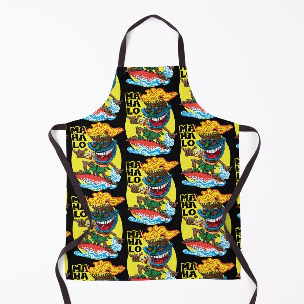 Item preview, Mahalo Tiki Surfer designed and sold by eShirtLabs.
