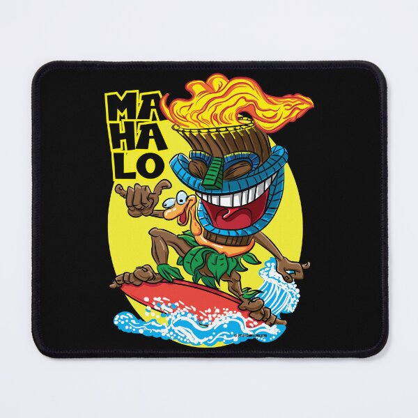 Item preview, Mahalo Tiki Surfer designed and sold by eShirtLabs.