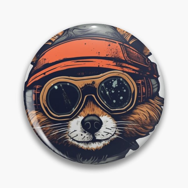 Item preview, Cool Racoon designed and sold by CuteAnimalPrint.