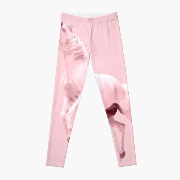 Pink Unicorn by Alice Monber Leggings