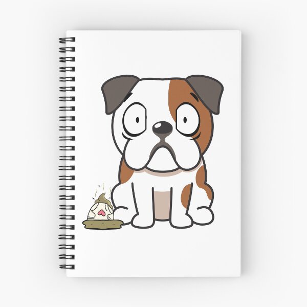 Item preview, Funny Bulldog steps on a dirty diaper designed and sold by Pet Station.