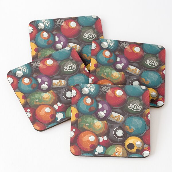 Item preview, Balls in different designs and colours designed and sold by CactusPan.