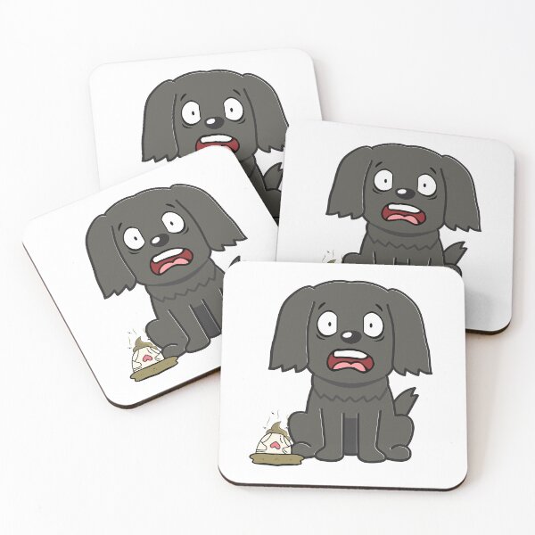 Item preview, Funny Black dog steps on a dirty diaper designed and sold by Pet Station.