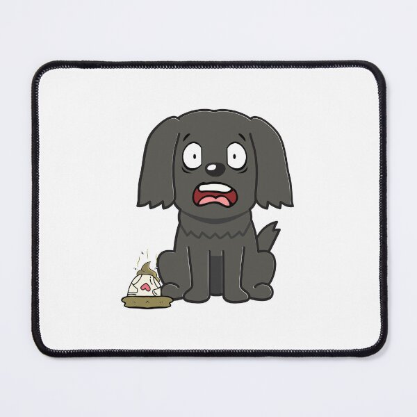 Item preview, Funny Black dog steps on a dirty diaper designed and sold by Pet Station.