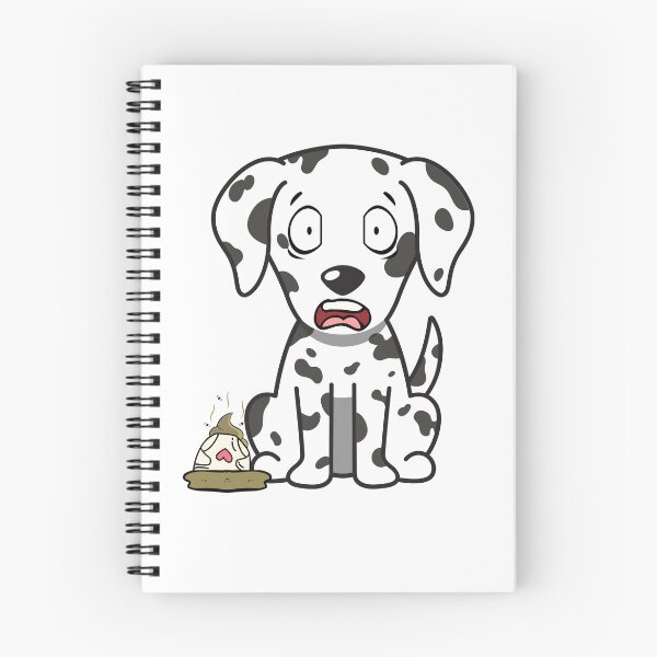 Item preview, Funny Dalmatian steps on a dirty diaper designed and sold by Pet Station.