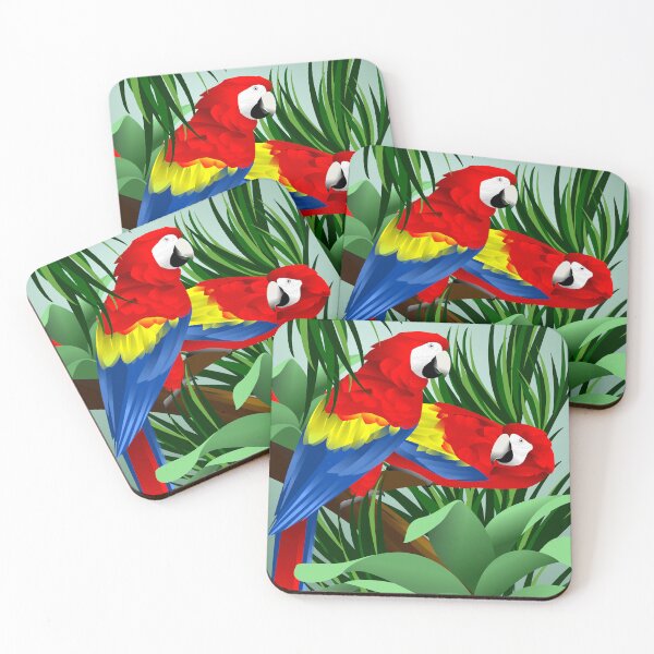 Item preview, Two Scarlet Macaws designed and sold by studioart.