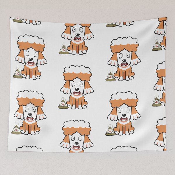 Item preview, Funny Brown dog steps on a dirty diaper designed and sold by Pet Station.
