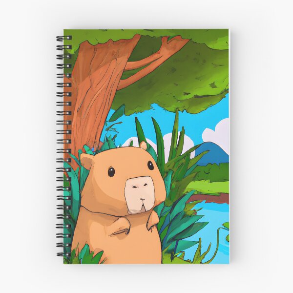 Item preview, Cartoon Capybara designed and sold by ArtfulThreadsCo.
