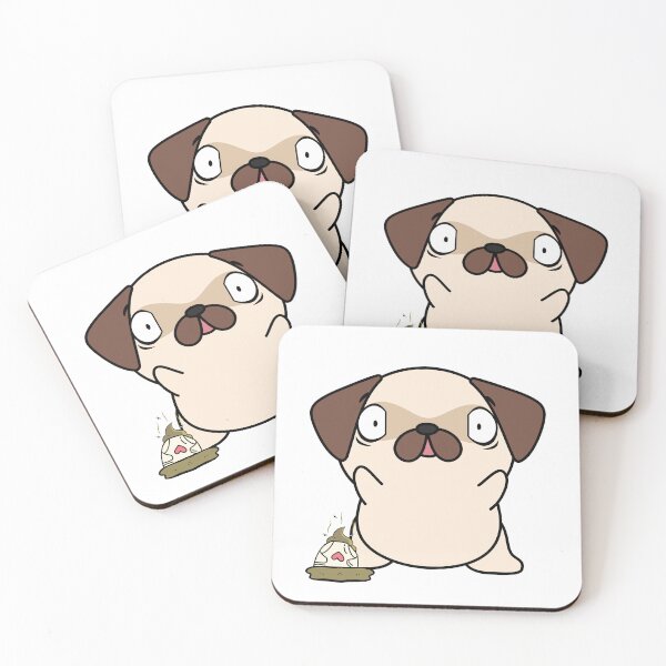 Item preview, Funny Pug steps on a dirty diaper designed and sold by Pet Station.