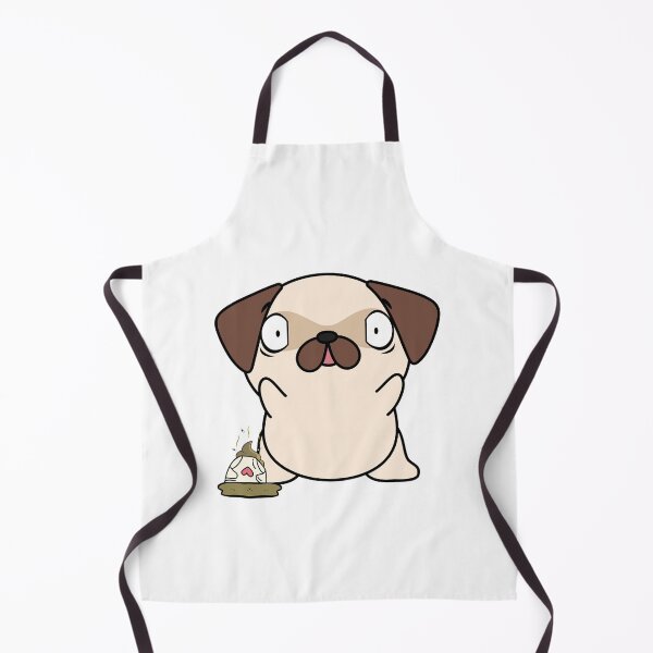 Item preview, Funny Pug steps on a dirty diaper designed and sold by Pet Station.