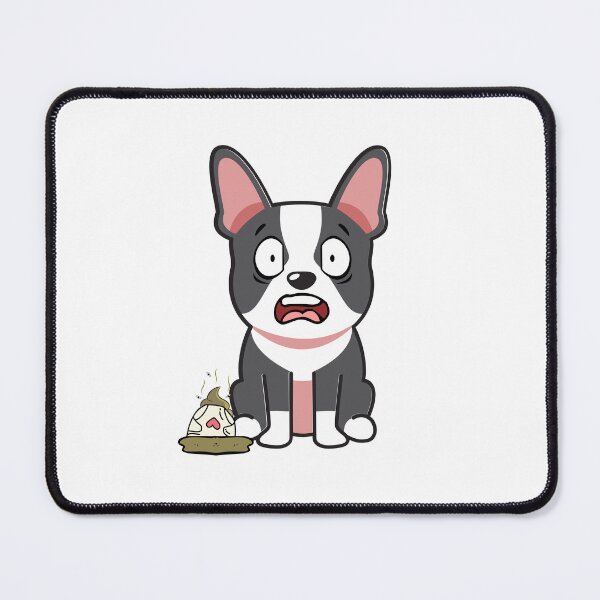 Item preview, Funny Bulldog steps on a dirty diaper designed and sold by Pet Station.