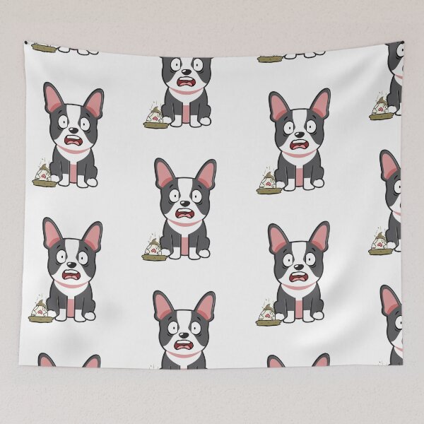 Item preview, Funny Bulldog steps on a dirty diaper designed and sold by Pet Station.