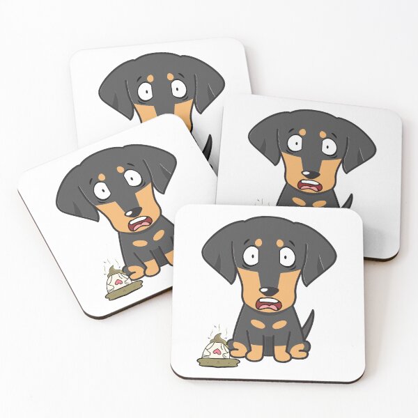 Item preview, Funny dachshund steps on a dirty diaper designed and sold by Pet Station.