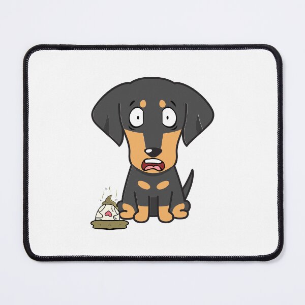 Item preview, Funny dachshund steps on a dirty diaper designed and sold by Pet Station.