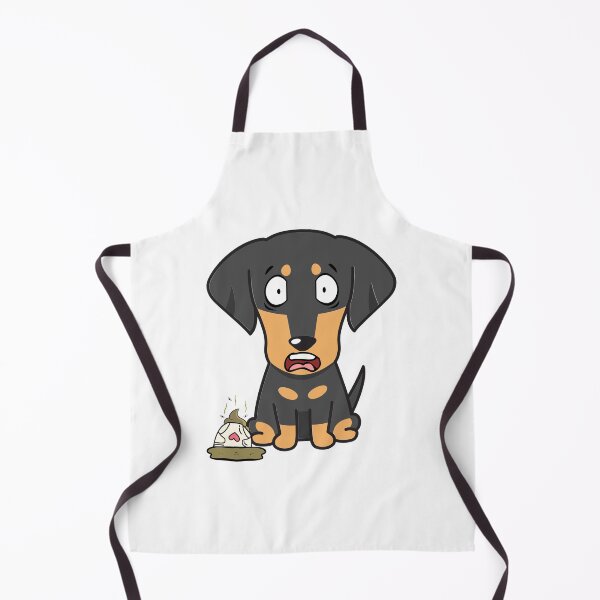 Item preview, Funny dachshund steps on a dirty diaper designed and sold by Pet Station.