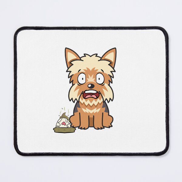 Item preview, Funny Yorkshire Terrier steps on a dirty diaper designed and sold by Pet Station.