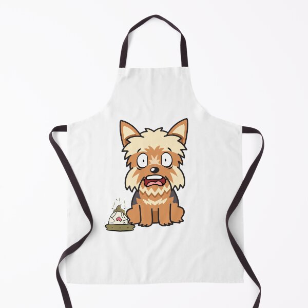 Item preview, Funny Yorkshire Terrier steps on a dirty diaper designed and sold by Pet Station.
