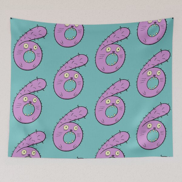 Item preview, Number Monsters - six 6 designed and sold by ngness.