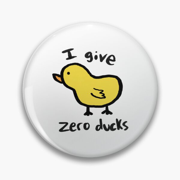 Item preview, zero ducks designed and sold by spencersugar13.