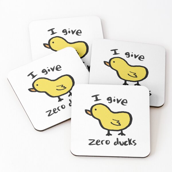 Item preview, zero ducks designed and sold by spencersugar13.