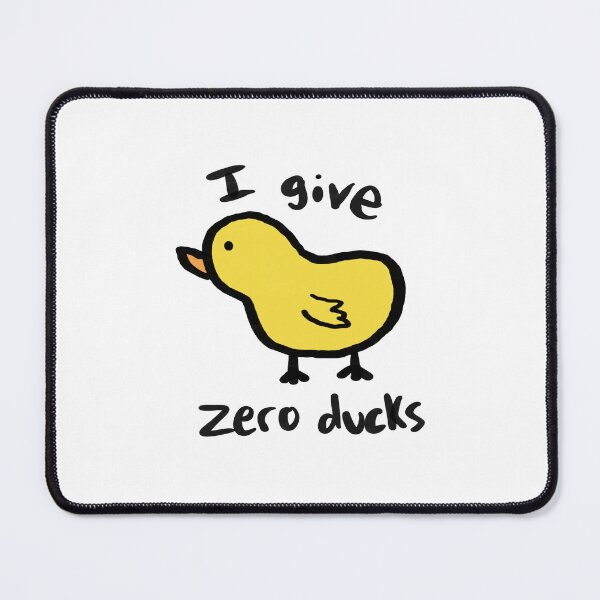 Item preview, zero ducks designed and sold by spencersugar13.