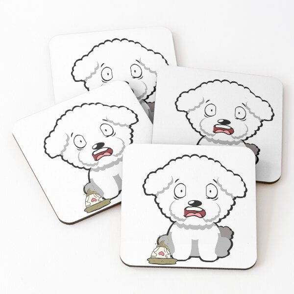 Item preview, Funny Furry Dog steps on a dirty diaper designed and sold by Pet Station.