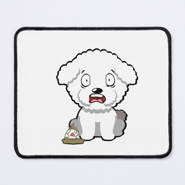 Item preview, Funny Furry Dog steps on a dirty diaper designed and sold by Pet Station.