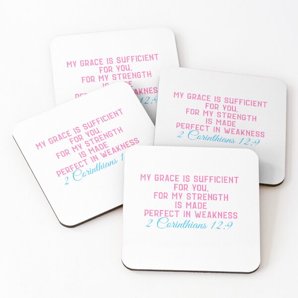 Item preview, 2  Corinthians 12:9 My grace is sufficient for you, for My strength is made perfect designed and sold by ebocraft.
