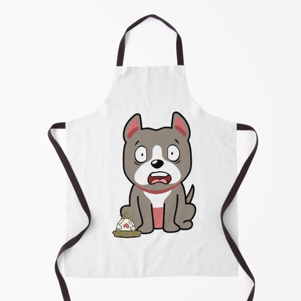 Item preview, Funny Grey dog steps on a dirty diaper designed and sold by Pet Station.