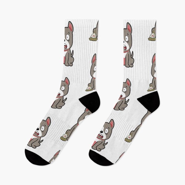 Item preview, Funny Grey dog steps on a dirty diaper designed and sold by Pet Station.