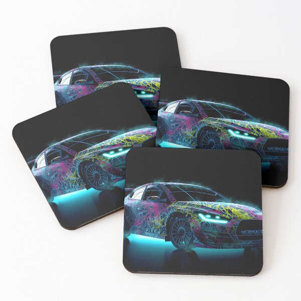 Item preview, Rally car in the dark designed and sold by Cr-AI-tive.