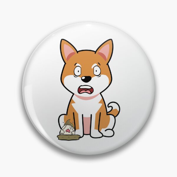 Item preview, Funny orange dog steps on a dirty diaper designed and sold by Pet Station.