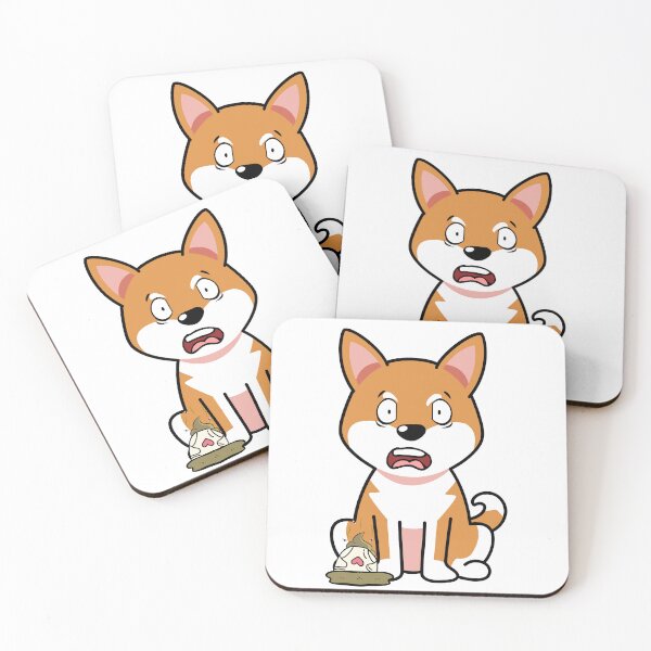 Item preview, Funny orange dog steps on a dirty diaper designed and sold by Pet Station.