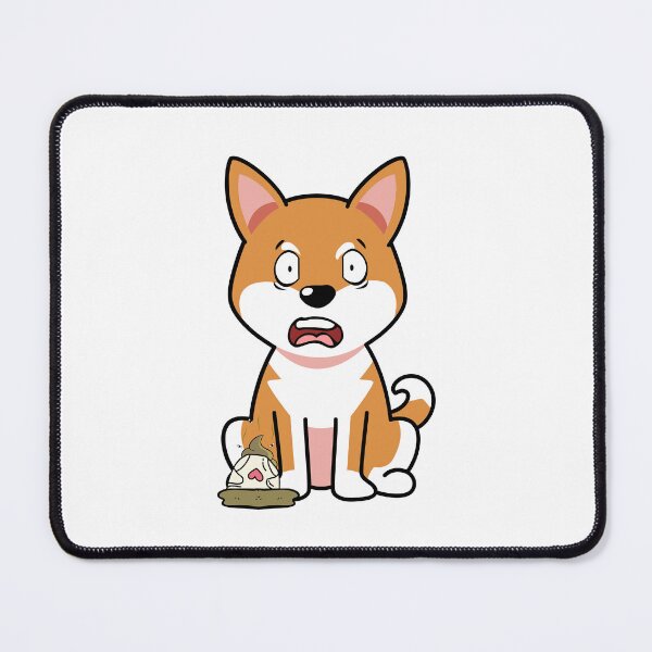 Item preview, Funny orange dog steps on a dirty diaper designed and sold by Pet Station.