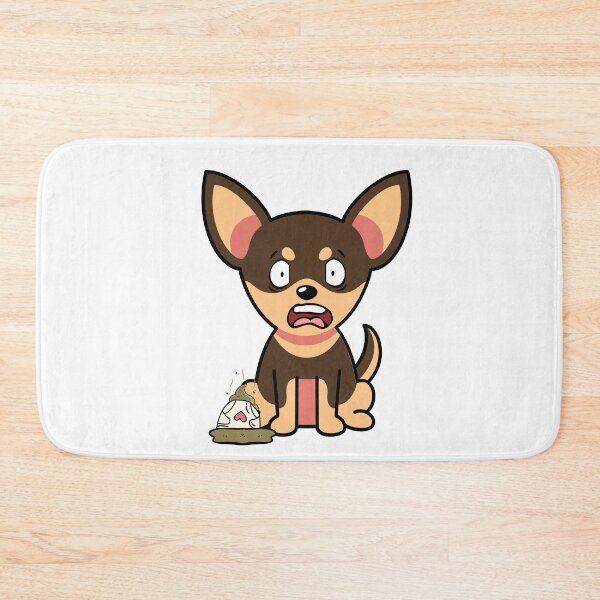 Item preview, Funny Small dog steps on a dirty diaper designed and sold by Pet Station.