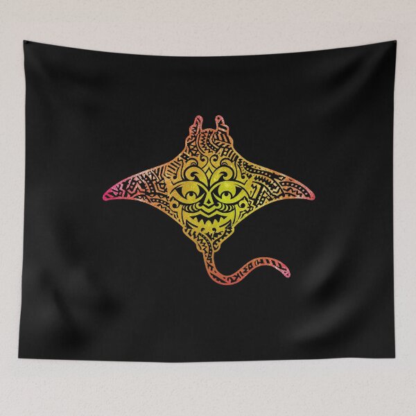 Item preview, Manta ray with Maori pattern designed and sold by Mila1946.