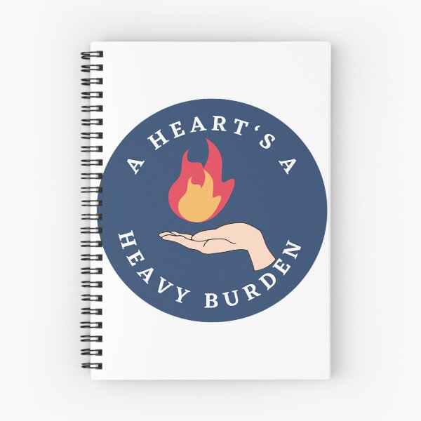 Item preview, A heart_s a heavy burden, howls moving castle designed and sold by miranda101tees.