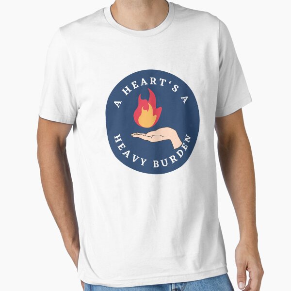 Item preview, A heart_s a heavy burden, howls moving castle designed and sold by miranda101tees.