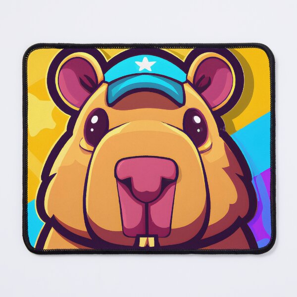Item preview, Cop Capybara designed and sold by ArtfulThreadsCo.