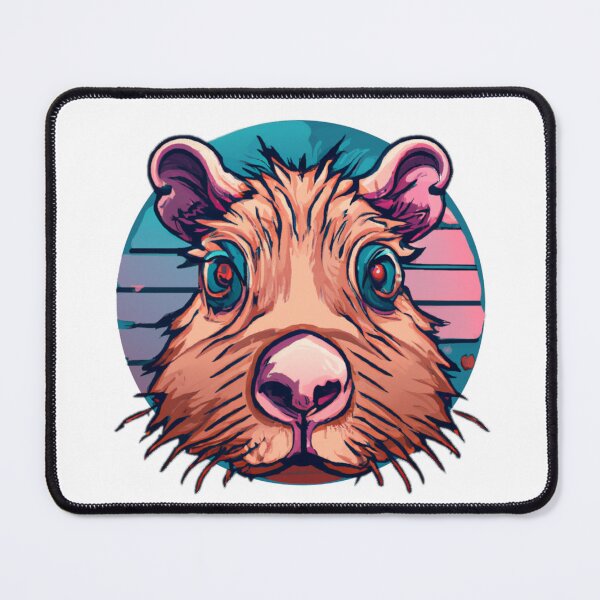 Item preview, Trippy Capybara designed and sold by ArtfulThreadsCo.