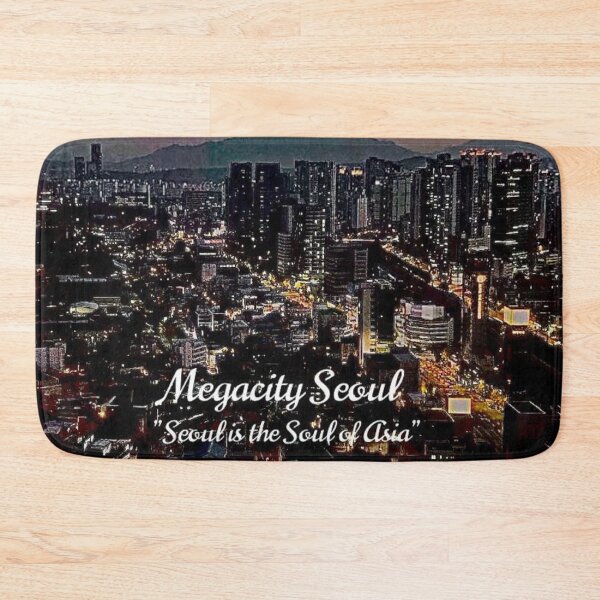 Item preview, Megacity Seoul is the Soul of Asia designed and sold by SoulArtSara.