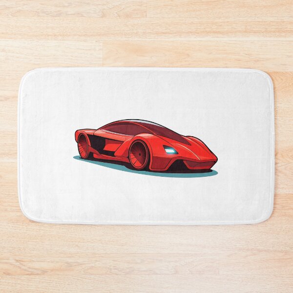 Item preview, Red Futuristic Cyberpunk Car designed and sold by SingularChan.