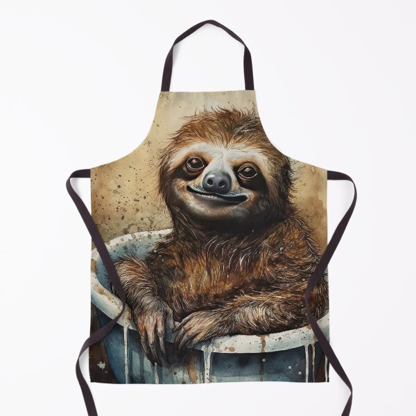 Item preview, Sloth In Bathtub designed and sold by prettykaler.
