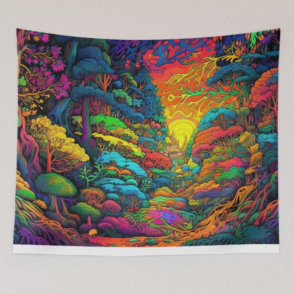 Item preview, Psychedelic Wall Art Poster designed and sold by pauloss.
