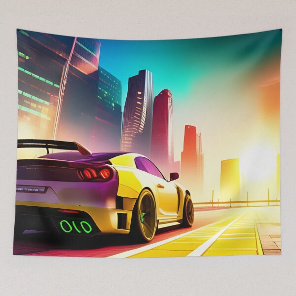 Item preview, Speeding Into The Sunrise designed and sold by Ink Art Design.