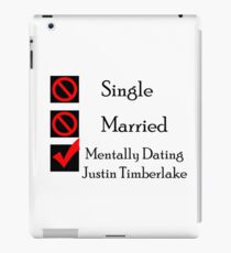 Mentally Dating Justin Timber Lake iPad Case/Skin